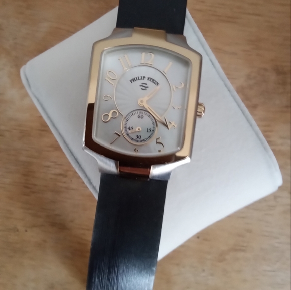 Philip Stein Lady's Classic Square Model 21TG-FW - Picture 8 of 10